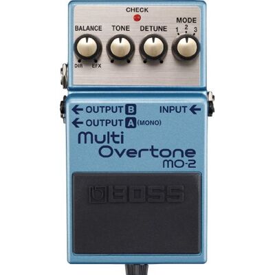 Boss Pedal Multi Overtone — Pedal compacto de nueva generación con innovadora tecnología Multi-Dimensional Processing Boss Pedal Multi Overtone — Pedal compacto de nueva generación con innovadora tecnología Multi-Dimensional Processing