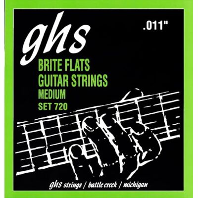 GHS Strings GHS BF Brite Flats MED GHS Strings GHS BF Brite Flats MED