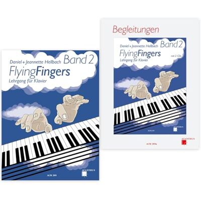 soundman Hellbach, Flying Fingers 2 Escuela de piano + acompañamientos soundman Hellbach, Flying Fingers 2 Escuela de piano + acompañamientos