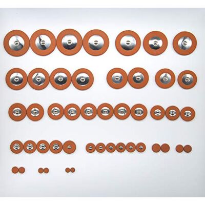 soundman 47 Tampones para Saxófono Alto (en Cuero) ® Set Universal de Saxo Saxofon 47 Tampones soundman 47 Tampones para Saxófono Alto (en Cuero) ® Set Universal de Saxo Saxofon 47 Tampones