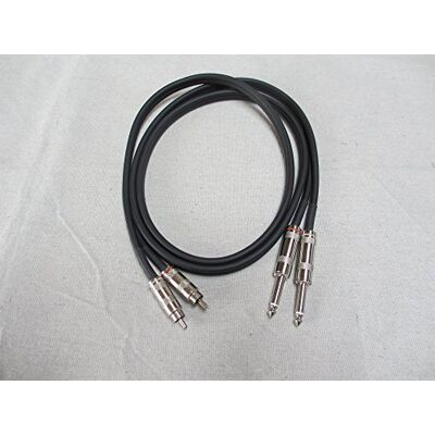 Hosa CPR-405, PRO DUAL CABLE 1/4" TS RCA 5FT Hosa CPR-405, PRO DUAL CABLE 1/4" TS RCA 5FT