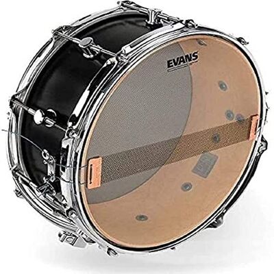 EVANS Parche transparente para redoblante lateral de 10 pulgadas (254 mm) Clear 300 EVANS Parche transparente para redoblante lateral de 10 pulgadas (254 mm) Clear 300