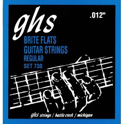 GHS Strings GHS BF 730 Brite Flats REG GHS Strings GHS BF 730 Brite Flats REG