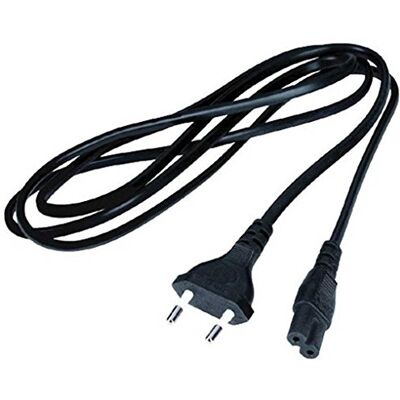 Rockbag os Cable de alimentación con de 2 pin Plug (2 x 0,75 mm, 1,5 m) para guitarra Rockbag os Cable de alimentación con de 2 pin Plug (2 x 0,75 mm, 1,5 m) para guitarra