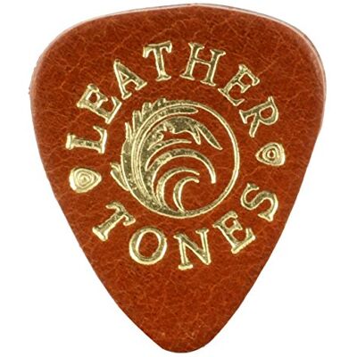 Timber Tones Leather Tones – Púas para guitarra (Piel), color marrón (Single) Timber Tones Leather Tones – Púas para guitarra (Piel), color marrón (Single)