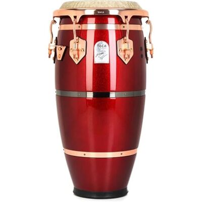 TOCA Conga Eric Velez 11» Quinto, Rojo Arándano Glitter TOCA Conga Eric Velez 11» Quinto, Rojo Arándano Glitter