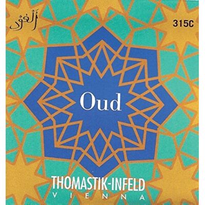 Thomastik-Infeld Thomastik Cuerdas para Aoud árabe juego de 10 cuerdas, con Re4 lisa Thomastik-Infeld Thomastik Cuerdas para Aoud árabe juego de 10 cuerdas, con Re4 lisa