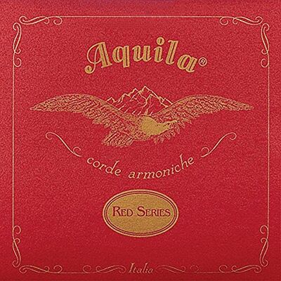 Aquila rojo Series cuerdas para ukelele barítono, bajo D – Set de 4 cuerdas Aquila rojo Series cuerdas para ukelele barítono, bajo D – Set de 4 cuerdas