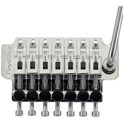 Floyd Rose FRTCS400SS Sistema de trémolo original de la serie Hot Rod, 7 cadenas, níquel Floyd Rose FRTCS400SS Sistema de trémolo original de la serie Hot Rod, 7 cadenas, níquel