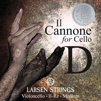LARSEN STRINGS Larsen Il Cannone Cuerdas para violonchelo IL Cannone D Acero Directo y Centrado LARSEN STRINGS Larsen Il Cannone Cuerdas para violonchelo IL Cannone D Acero Directo y Centrado