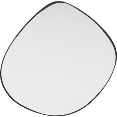 Kare Design Espejo Göteborg Espejo de pared, Negro, Rectangular, Sobre cómoda, Tocador, Funcional, Decorativo, Sala de estar, Comedor, Oficina, 71 x 71 x 2 cm (A/A/P) Kare Design Espejo Göteborg Espejo de pared, Negro, Rectangular, Sobre cómoda, Tocador, Funcional, Decorativo, Sala de estar, Comedor, Oficina, 71 x 71 x 2 cm (A/A/P)