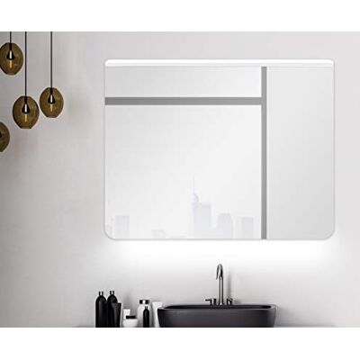 Talos Espejo de baño con iluminación LED, 80 x 60 cm Talos Espejo de baño con iluminación LED, 80 x 60 cm
