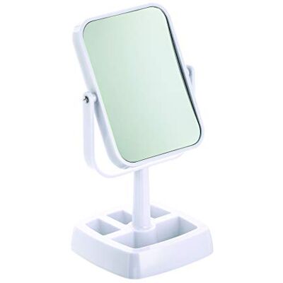 MSV Espejo Rectangular Soporte Blanco Special MAQUILLAGE. 1 Normal.1 Cara X3 San Remo MSV Espejo Rectangular Soporte Blanco Special MAQUILLAGE. 1 Normal.1 Cara X3 San Remo