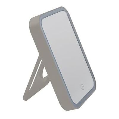 Espejo LED Ania Topo Gris Pardo MSV Espejo LED Ania Topo Gris Pardo MSV