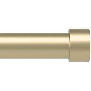 Umbra Cappa Doble Ajustable de 1 Ventanas, Barra de Cortina de 66 a 120 Pulgadas, latón Umbra Cappa Doble Ajustable de 1 Ventanas, Barra de Cortina de 66 a 120 Pulgadas, latón