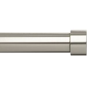 Umbra Cappa Doble Ajustable de 1 Ventanas, Barra de Cortina de 36-66 Pulgadas, níquel Umbra Cappa Doble Ajustable de 1 Ventanas, Barra de Cortina de 36-66 Pulgadas, níquel