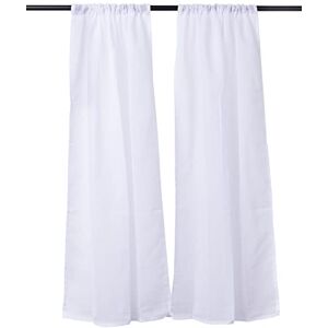 LINDER 0323 /10/415 - Cortinas de vidrio blancas - 55x90cm LINDER 0323 /10/415 - Cortinas de vidrio blancas - 55x90cm