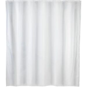 Wenko Cortina de Ducha con Efecto antimoho y Antibacterial, de poliéster, 180 x 200 cm, Color Blanco Wenko Cortina de Ducha con Efecto antimoho y Antibacterial, de poliéster, 180 x 200 cm, Color Blanco