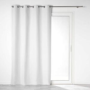 Douceur d'Intérieur Cortinas con Ojales (140 x 260 cm), Color Blanco Douceur d'Intérieur Cortinas con Ojales (140 x 260 cm), Color Blanco