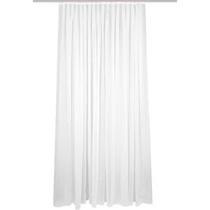 HOMEbasics 41694 Flamio Cortina (225 x 300 cm), Color Blanco HOMEbasics 41694 Flamio Cortina (225 x 300 cm), Color Blanco