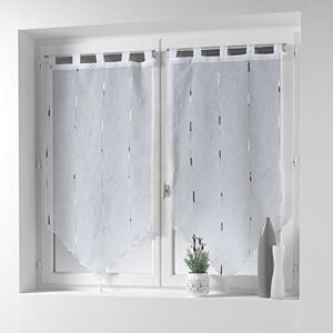 Douceur d'Intérieur Par de cortinas - Pompones, pasantes, terciopelo - curtains Douceur d'Intérieur Par de cortinas - Pompones, pasantes, terciopelo - curtains