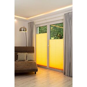 K-home Klemmfix Pisa Persiana Plisada Amarilla - Cortina de Ventana K-home Klemmfix Pisa Persiana Plisada Amarilla - Cortina de Ventana