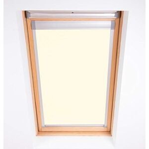 Bloc Blinds Bloc Skylight Blind Bloque tragaluz Estor PK04 para Velux Ventanas de Techo Blockout, Color Crema Bloc Blinds Bloc Skylight Blind Bloque tragaluz Estor PK04 para Velux Ventanas de Techo Blockout, Color Crema