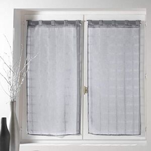 Douceur d'Intérieur 1622966 Cortina, 2 x 60 x 90 cm, color Gris Douceur d'Intérieur 1622966 Cortina, 2 x 60 x 90 cm, color Gris
