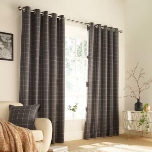 furn. Ellis Ringtop Cortinas Ojal (Par) -Ready Made-Poliéster-Gris-168Cm X 137 Cm, De Poliéster, Gris, 168 X 137 Cm (66" X 54" Pulgadas) furn. Ellis Ringtop Cortinas Ojal (Par) -Ready Made-Poliéster-Gris-168Cm X 137 Cm, De Poliéster, Gris, 168 X 137 Cm (66" X 54" Pulgadas)