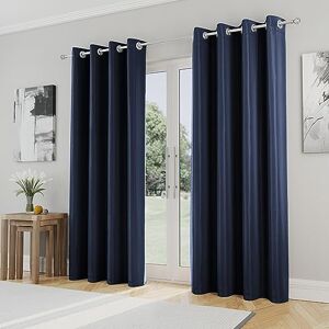 Cortinas opacas térmicas sencillas Nightfall de Enhanced Living - Cortinas Cortinas opacas térmicas sencillas Nightfall de Enhanced Living - Cortinas
