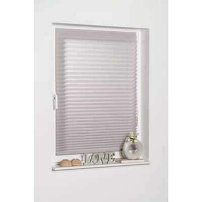K-HOME COMO Persianas plisadas - 210cm x 100cm - Gris - Sin taladro K-HOME COMO Persianas plisadas - 210cm x 100cm - Gris - Sin taladro