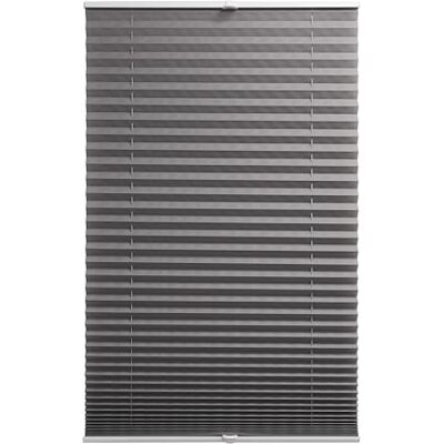 Blindecor Estor Plisado sin Taladrar Cortina Translúcida para Ventanas Poliéster 90 x 140 606 Gris Blindecor Estor Plisado sin Taladrar Cortina Translúcida para Ventanas Poliéster 90 x 140 606 Gris
