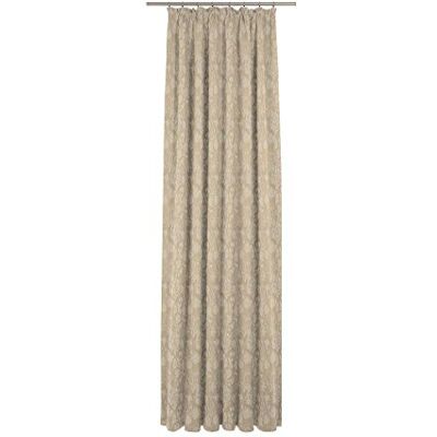 Cortina Beige Orgánica ADAM Flower Cuveé Light - Jacquard, 225cm Cortina Beige Orgánica ADAM Flower Cuveé Light - Jacquard, 225cm