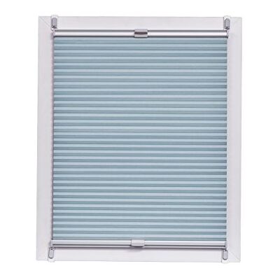 sunlines SUNL Ines Panal Plisado Fabricado en Alemania, luz de día, Klemmfix Plata Gris Carril, 75 x 150, plástico, Azul, 75 x 2.3 x 150 cm sunlines SUNL Ines Panal Plisado Fabricado en Alemania, luz de día, Klemmfix Plata Gris Carril, 75 x 150, plástico, Azul, 75 x 2.3 x 150 cm