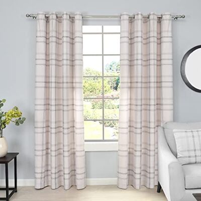 Cortinas con ojales aislantes térmicas Sleepdown - 167 x 137cm - 2 paneles - Dormitorio y sala Cortinas con ojales aislantes térmicas Sleepdown - 167 x 137cm - 2 paneles - Dormitorio y sala
