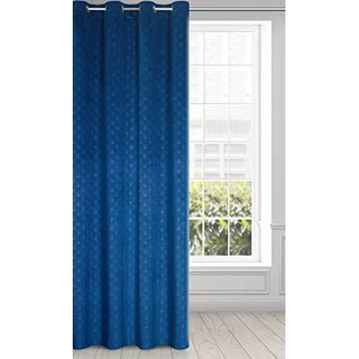 Cortina de Terciopelo Julia Eurofirany 140x250cm Azul Marino - Cortina Cortina de Terciopelo Julia Eurofirany 140x250cm Azul Marino - Cortina