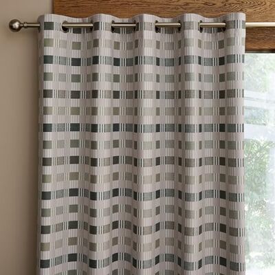 Catherine Lansfield Wilson Comprobado Aislante Térmico Cortinas - Cortinas Catherine Lansfield Wilson Comprobado Aislante Térmico Cortinas - Cortinas