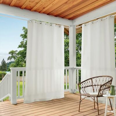 Cortinas Cabana Pesadas para Interior y Exterior de Town & Country Basics - Cortinas Cortinas Cabana Pesadas para Interior y Exterior de Town & Country Basics - Cortinas