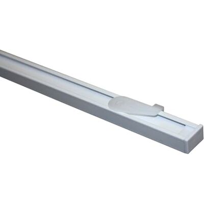 Set de riel para cortinas de aluminio Gardinia 1-rail Lucy Set de riel para cortinas de aluminio Gardinia 1-rail Lucy