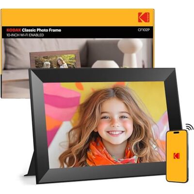 Kodak Marco de Fotos Digital WiFi de 10,1 Pulgadas, Pantalla táctil IPS HD, Marco electrónico con 32 GB de Memoria, rotación automática de imágenes, Compartir Fotos o vídeos en Cualquier Lugar a Kodak Marco de Fotos Digital WiFi de 10,1 Pulgadas, Pantalla táctil IPS HD, Marco electrónico con 32 GB de Memoria, rotación automática de imágenes, Compartir Fotos o vídeos en Cualquier Lugar a