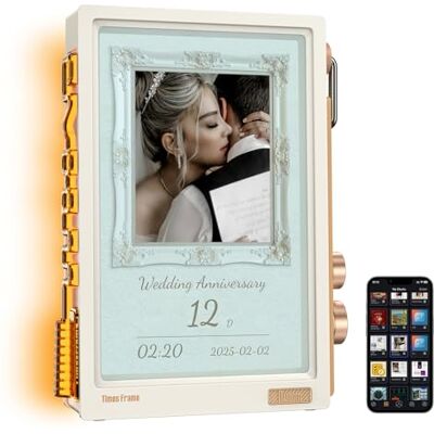 Divoom Times Frame Marco de Fotos Digital Transparente de 10,1 Pulgadas con WiFi y 64 GB, Pantalla IPS Flotante y botón Giratorio RGB, 400 diales, widgets y Comunidad de Arte de píxeles (Blanco) Divoom Times Frame Marco de Fotos Digital Transparente de 10,1 Pulgadas con WiFi y 64 GB, Pantalla IPS Flotante y botón Giratorio RGB, 400 diales, widgets y Comunidad de Arte de píxeles (Blanco)
