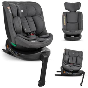 kikka boo KikkaBoo Silla Coche Bebe Grupo 0 1 2 3 ISOFIX (0-36 kg) i-SECURE, Giratoria 360°, Reclinable, Protección SPS i-Size, Lateral, Arnés de 5 Puntos, 12 Posiciones Reposacabezas, Gris Oscuro kikka boo KikkaBoo Silla Coche Bebe Grupo 0 1 2 3 ISOFIX (0-36 kg) i-SECURE, Giratoria 360°, Reclinable, Protección SPS i-Size, Lateral, Arnés de 5 Puntos, 12 Posiciones Reposacabezas, Gris Oscuro
