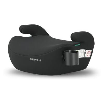 Deryan Cody Básica i-Fix asiento elevador, alzador coche niño, Silla de Coche isofix grupo 2/3 para niños de 120-150 cm, de 6 a 12 años, 22-36 kg (Sin ISOFIX/Negro) Deryan Cody Básica i-Fix asiento elevador, alzador coche niño, Silla de Coche isofix grupo 2/3 para niños de 120-150 cm, de 6 a 12 años, 22-36 kg (Sin ISOFIX/Negro)