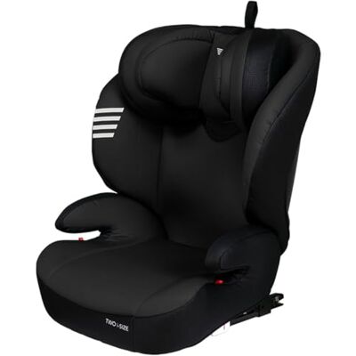 Play Silla de coche Two I Size con isofix, grupo 2/3 para niños de 3 a 12 años o altura 100-150 cm (Negro) Play Silla de coche Two I Size con isofix, grupo 2/3 para niños de 3 a 12 años o altura 100-150 cm (Negro)