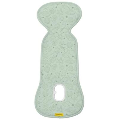 Aeromoov Cojín para Asiento de bebé Air Layer Inserto para Asiento de Coche o Cochecito Grupo 0 Funda de Verano antisudor Algodón orgánico Seashell Aeromoov Cojín para Asiento de bebé Air Layer Inserto para Asiento de Coche o Cochecito Grupo 0 Funda de Verano antisudor Algodón orgánico Seashell