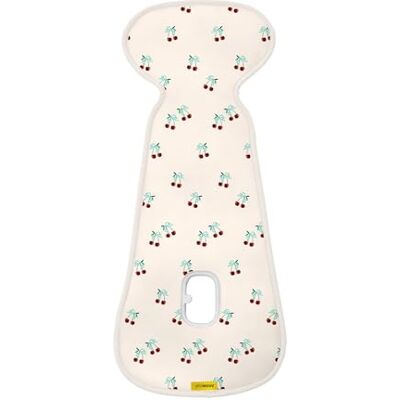 Aeromoov Cojín para asiento de bebé Air Layer Inserto para asiento de coche o cochecito Grupo B Funda de verano antisudor Algodón orgánico Cherries Aeromoov Cojín para asiento de bebé Air Layer Inserto para asiento de coche o cochecito Grupo B Funda de verano antisudor Algodón orgánico Cherries