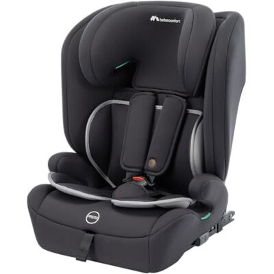 Bebeconfort Fortis i-Size, silla elevadora evolutiva para coche, de 15 meses a 12 años, 76-150 cm, silla de coche ISOFIX para niños pequeños, 13 posiciones del reposacabezas, Mineral Black Bebeconfort Fortis i-Size, silla elevadora evolutiva para coche, de 15 meses a 12 años, 76-150 cm, silla de coche ISOFIX para niños pequeños, 13 posiciones del reposacabezas, Mineral Black