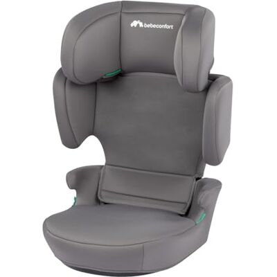 Bebeconfort Road Safe i-Size Silla de Coche 15-36 kg, Grupo 2/3, para niños de 100-150 cm, aprox. 3,5-12 años, silla de coche plegable y regulable en altura, color Full Grey Bebeconfort Road Safe i-Size Silla de Coche 15-36 kg, Grupo 2/3, para niños de 100-150 cm, aprox. 3,5-12 años, silla de coche plegable y regulable en altura, color Full Grey