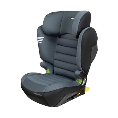 Play Three fix Pro. Silla de coche para niños de 100-150 cm (3-12 años aprox) con isofix, Extra Cómodo. Dark Wings Play Three fix Pro. Silla de coche para niños de 100-150 cm (3-12 años aprox) con isofix, Extra Cómodo. Dark Wings