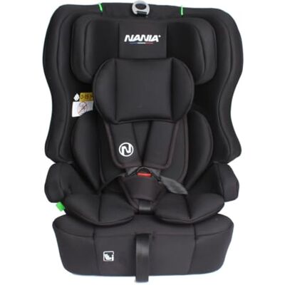 nania Asiento infantil Rio I-size 76-150 cm, grupo 1/2/3 de 9 a 36 kg, de 15 meses a 12 años, reposacabezas ajustable, cinturón de seguridad de 5 puntos, funda extraíble, fijación con cinturón (Rio) nania Asiento infantil Rio I-size 76-150 cm, grupo 1/2/3 de 9 a 36 kg, de 15 meses a 12 años, reposacabezas ajustable, cinturón de seguridad de 5 puntos, funda extraíble, fijación con cinturón (Rio)